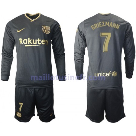 Maillot de Foot FC Barcelone Antoine Griezmann 7 Extérieur 2020-21 Manches Longues - Enfant Maillot de Foot FC Barcelone Antoine Griezmann 7 Extérieur 2020-21 Manches Longues - Enfant
